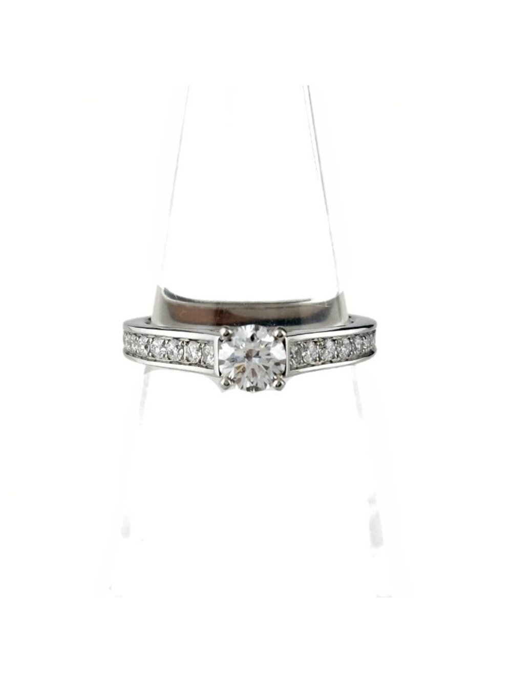Cartier Diamond Ring Platinum